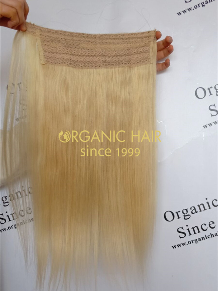 Wholesale cheap Halo hair extensions and good reviews X36